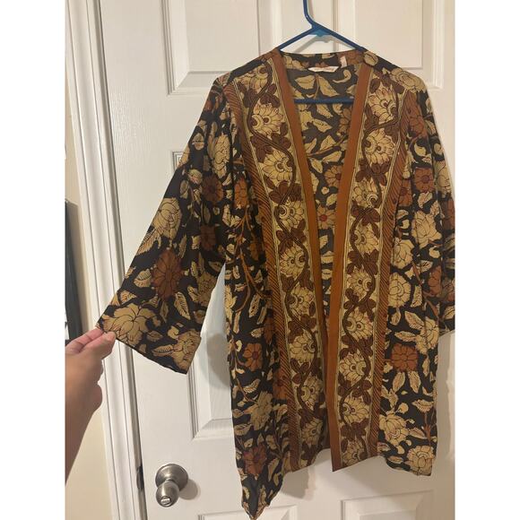 Soft Surroundings Mara Topper Open Cardigan Kimono Jacket sz PL. - Picture 2 of 12